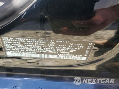 Zdjęcie 12 z 12 samochodu: 2014 VOLKSWAGEN PASSAT S VIN:1VWAT7A31EC035386 - miniatura