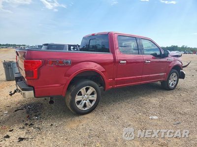 Trzecie zdjęcie samochodu z tyłu: 2018 FORD F150 SUPERCREW VIN:1FTFW1E17JFE17923 - miniatura