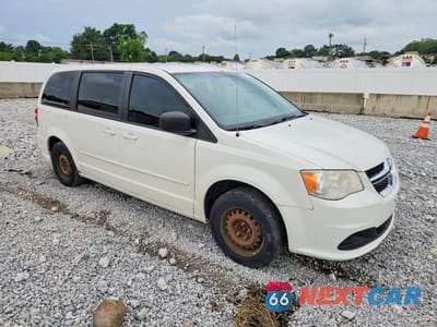 Czwarte zdjęcie samochodu z boku: 2012 DODGE GRAND CARAVAN SE VIN:2C4RDGBGXCR343861 - miniatura