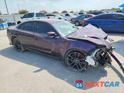 Czwarte zdjęcie samochodu z boku: 2020 DODGE CHARGER SCAT PACK VIN:2C3CDXGJ0LH232109 - miniatura