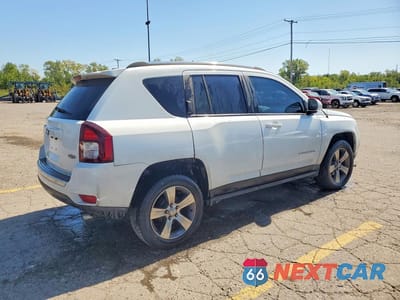 Trzecie zdjęcie samochodu z tyłu: 2017 JEEP COMPASS LATITUDE VIN:1C4NJCEB7HD156023 - miniatura