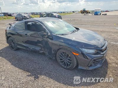 Czwarte zdjęcie samochodu z boku: 2020 HONDA CIVIC SI VIN:2HGFC3A58LH753144 - miniatura