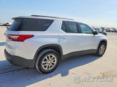 Trzecie zdjęcie samochodu z tyłu: 2020 CHEVROLET TRAVERSE LT VIN:1GNEVHKW2LJ124719 - miniatura