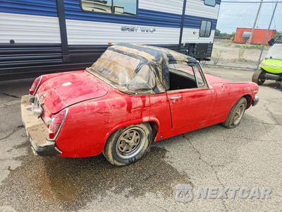 Trzecie zdjęcie samochodu z tyłu: 1976 MG MIDGET VIN:GAN6UG171625G - miniatura