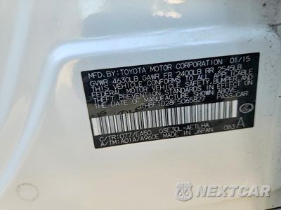Zdjęcie 12 z 12 samochodu: 2015 LEXUS IS 250 VIN:JTHBF1D28F5065827 - miniatura
