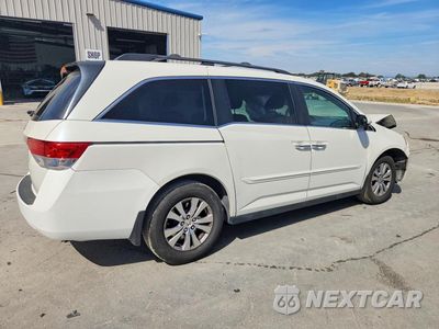 Trzecie zdjęcie samochodu z tyłu: 2015 HONDA ODYSSEY EXL VIN:5FNRL5H61FB073733 - miniatura