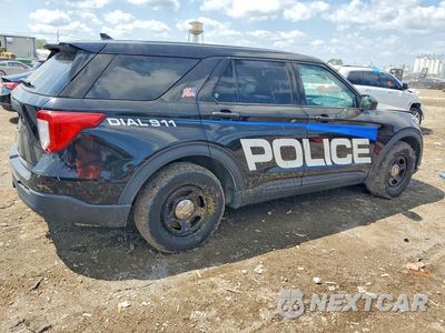 Trzecie zdjęcie samochodu z tyłu: 2020 FORD EXPLORER POLICE INTERCEPTOR VIN:1FM5K8AB5LGD08030 - miniatura