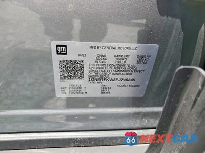 Zdjęcie 13 z 13 samochodu: 2023 CHEVROLET TRAVERSE LS VIN:1GNERFKW8PJ240845 - miniatura