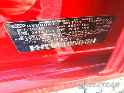 Zdjęcie 12 z 12 samochodu: 2019 GENESIS G70 3.3T ADVANCED VIN:KMTG34LE8KU027450 - miniatura