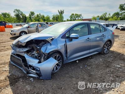 2022 TOYOTA COROLLA SE JTDS4MCE1NJ098016 - główne zdjęcie licytacji z USA - miniatura