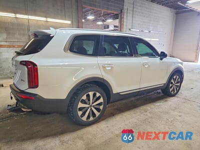 Trzecie zdjęcie samochodu z tyłu: 2020 KIA TELLURIDE S VIN:5XYP6DHC2LG035706 - miniatura