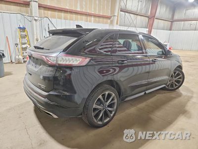 Trzecie zdjęcie samochodu z tyłu: 2016 FORD EDGE SPORT VIN:2FMPK4AP1GBC14897 - miniatura