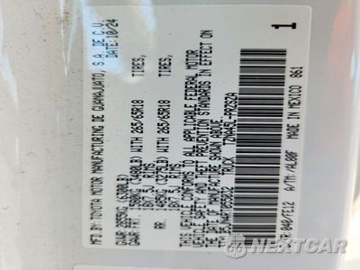 Zdjęcie 12 z 12 samochodu: 2024 TOYOTA TACOMA TRD SPORT VIN:3TYLB5JN4RT055032 - miniatura