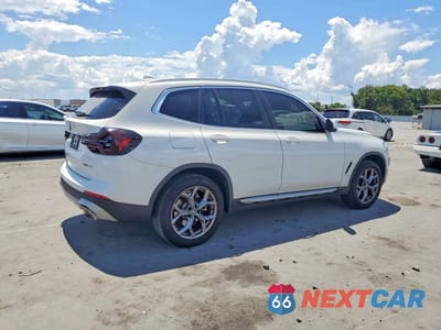 Trzecie zdjęcie samochodu z tyłu: 2024 BMW X3 SDRIVE30I VIN:5UX43DP01R9V12623 - miniatura