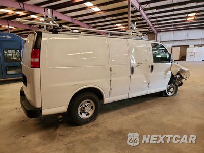 Trzecie zdjęcie samochodu z tyłu: 2024 CHEVROLET EXPRESS G2500 VIN:1GCWGAF75R1164903 - miniatura