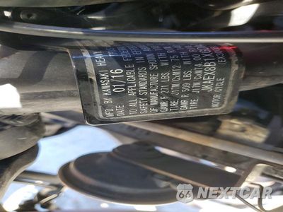 Zdjęcie 9 z 9 samochodu: 2016 KAWASAKI EX300 B VIN:JKAEX8B1XGDA30242 - miniatura
