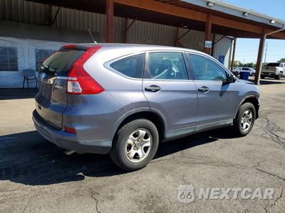 Trzecie zdjęcie samochodu z tyłu: 2016 HONDA CR-V LX VIN:5J6RM4H30GL122538 - miniatura