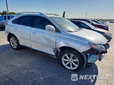 Czwarte zdjęcie samochodu z boku: 2010 LEXUS RX 350 VIN:JTJZK1BA0A2407896 - miniatura