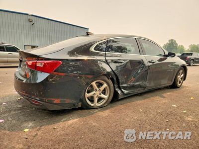 Trzecie zdjęcie samochodu z tyłu: 2017 CHEVROLET MALIBU LS VIN:1G1ZB5ST9HF246438 - miniatura