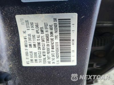 Zdjęcie 13 z 13 samochodu: 2014 HONDA ACCORD EXL VIN:1HGCR3F80EA015019 - miniatura