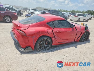 Trzecie zdjęcie samochodu z tyłu: 2022 TOYOTA GR SUPRA 3.0 PREMIUM VIN:WZ1DB0C07NW051668 - miniatura