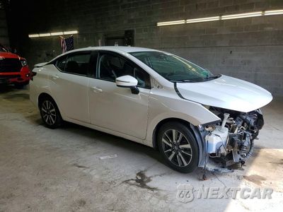 Czwarte zdjęcie samochodu z boku: 2021 NISSAN VERSA SV VIN:3N1CN8EV9ML896019 - miniatura
