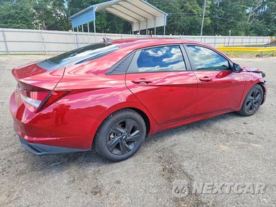 Trzecie zdjęcie samochodu z tyłu: 2021 HYUNDAI ELANTRA SEL VIN:KMHLM4AGXMU148641 - miniatura