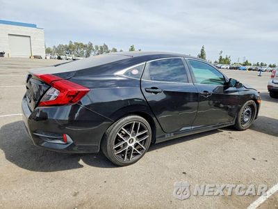 Trzecie zdjęcie samochodu z tyłu: 2018 HONDA CIVIC LX VIN:2HGFC2F55JH500508 - miniatura