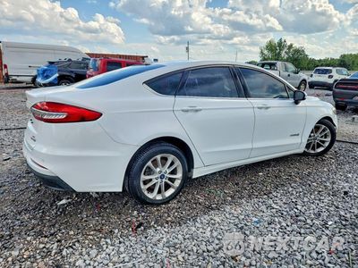 Trzecie zdjęcie samochodu z tyłu: 2019 FORD FUSION SE VIN:3FA6P0LU9KR182794 - miniatura