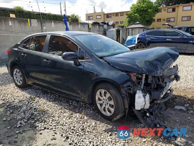 Czwarte zdjęcie samochodu z boku: 2020 TOYOTA COROLLA LE VIN:JTDEPRAE5LJ080734 - miniatura