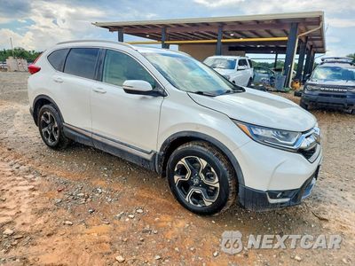 Czwarte zdjęcie samochodu z boku: 2018 HONDA CR-V TOURING VIN:5J6RW2H98JL019796 - miniatura