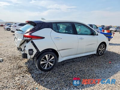Trzecie zdjęcie samochodu z tyłu: 2022 NISSAN LEAF S PLUS VIN:1N4BZ1BV3NC554318 - miniatura