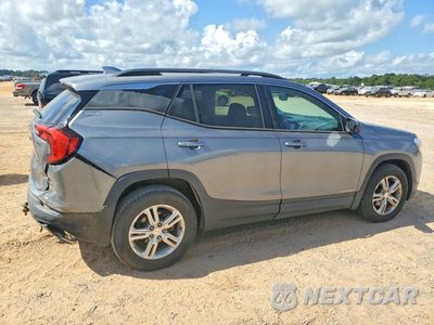 Trzecie zdjęcie samochodu z tyłu: 2018 GMC TERRAIN SLE VIN:3GKALMEV5JL207659 - miniatura