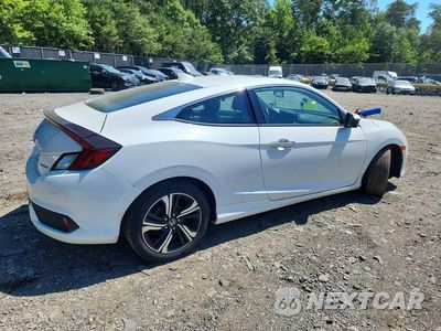 Trzecie zdjęcie samochodu z tyłu: 2016 HONDA CIVIC TOURING VIN:2HGFC3B96GH351470 - miniatura
