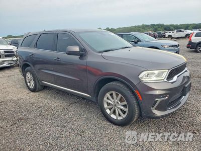 Czwarte zdjęcie samochodu z boku: 2021 DODGE DURANGO SXT VIN:1C4RDJAGXMC555331 - miniatura