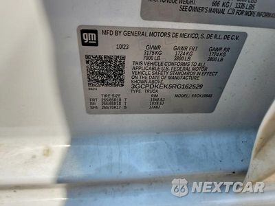 Zdjęcie 12 z 12 samochodu: 2024 CHEVROLET SILVERADO K1500 LT-L VIN:3GCPDKEK5RG162529 - miniatura