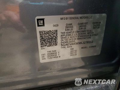 Zdjęcie 14 z 14 samochodu: 2019 BUICK ENCLAVE ESSENCE VIN:5GAEVAKWXKJ278112 - miniatura