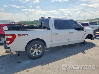 Trzecie zdjęcie samochodu z tyłu: 2021 FORD F150 SUPERCREW VIN:1FTFW1E82MKD20153 - miniatura