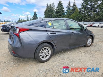 Trzecie zdjęcie samochodu z tyłu: 2020 TOYOTA PRIUS LE VIN:JTDKARFU2L3110894 - miniatura