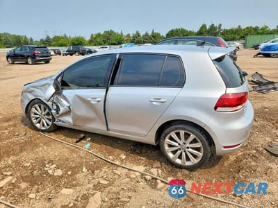 Drugie zdjęcie samochodu z przodu: 2014 VOLKSWAGEN GOLF VIN:WVWDM7AJ8EW000239 - miniatura