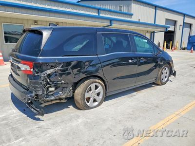 Trzecie zdjęcie samochodu z tyłu: 2019 HONDA ODYSSEY EXL VIN:5FNRL6H72KB003425 - miniatura