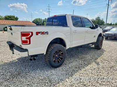 Trzecie zdjęcie samochodu z tyłu: 2018 FORD F150 SUPERCREW VIN:1FTEW1E5XJFD19001 - miniatura