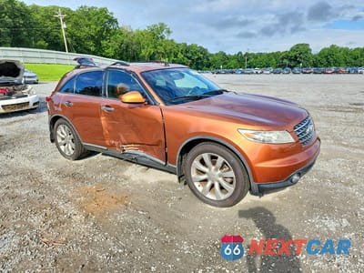 Czwarte zdjęcie samochodu z boku: 2003 INFINITI FX35 BASE VIN:JNRAS08W13X205068 - miniatura
