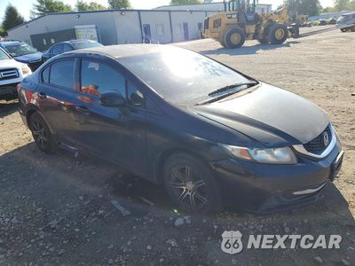 Czwarte zdjęcie samochodu z boku: 2013 HONDA CIVIC LX VIN:2HGFB2F54DH523768 - miniatura