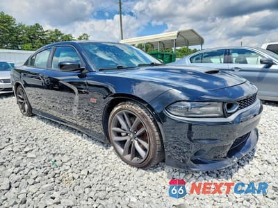 Czwarte zdjęcie samochodu z boku: 2019 DODGE CHARGER SCAT PACK VIN:2C3CDXGJ1KH624465 - miniatura