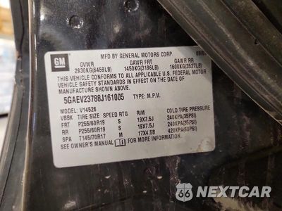 Zdjęcie 13 z 13 samochodu: 2008 BUICK ENCLAVE CXL VIN:5GAEV23788J161005 - miniatura