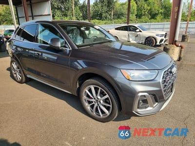 Czwarte zdjęcie samochodu z boku: 2022 AUDI SQ5 PREMIUM VIN:WA1A4AFY1N2034126 - miniatura