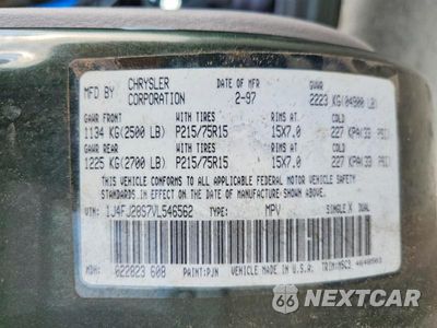 Zdjęcie 13 z 13 samochodu: 1997 JEEP CHEROKEE SE VIN:1J4FJ28S7VL546562 - miniatura