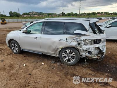 Drugie zdjęcie samochodu z przodu: 2017 NISSAN PATHFINDER SV VIN:5N1DR2MMXHC660004 - miniatura
