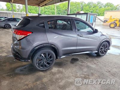 Trzecie zdjęcie samochodu z tyłu: 2022 HONDA HR-V SPORT VIN:3CZRU6H11NM766443 - miniatura